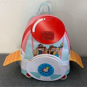 Disney Park 100 Eras 1980s Rescue Rangers Chip & Dale Loungefly Backpack Bag New